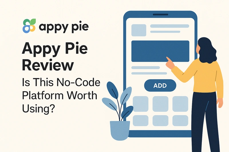 Appy Pie dashboard and app builder overview – review 2025